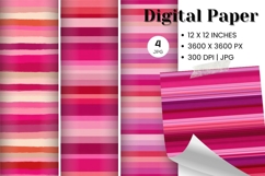 Stripe Pattern Background Gift Wrap Wallpaper Digital Paper Product Image 1