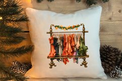 Vintage Christmas Magic Clipart, Christmas Clipart Product Image 4