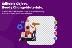 Product Management 3D Illustration Pack Product Image 4