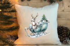 Mint Christmas Baby First Clipart, Christmas PNG Product Image 4