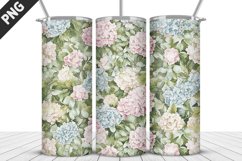 Flowers Tumbler Wrap | Sublimation Design | Tumble PNG Product Image 2