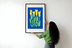 Modern Color Block Wall Art Printable Product Image 4