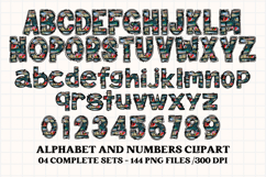 Father’s Day Alphabet clipart, father’s day letters doodle Product Image 4