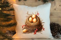 Watercolor Christmas Farm Clipart Product Image 4