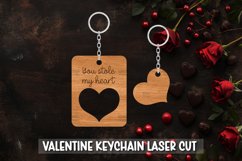 Valentine Keychain Laser Cut I Keychain Laser Cut Product Image 1
