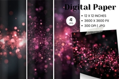 pink glitter Background Wallpaper Sparkles Digital Paper_17 Product Image 1