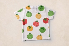 Summer Colorful Tomatoes Pattern Product Image 4