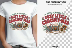 Christmas crochet png design for T-shirts Product Image 4