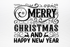Vintage Christmas Sign SVG Product Image 4