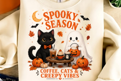 Trending Halloween PNG, Spooky Season PNG, Cute Pumpkin PNG Product Image 2