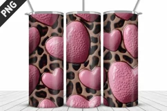 Valentines Love Skinny Tumbler PNG Wrap| Valentines Tumbler Product Image 5