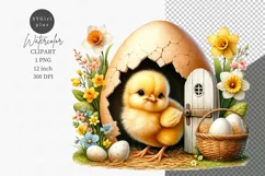 Chick clipart, Animals house clipart, Cute animals Product Image 1