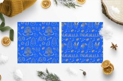 Royal blue and gold digital paper Product Image 4