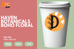 Haven Botanicals Boho Floral Monogram Product Image 1