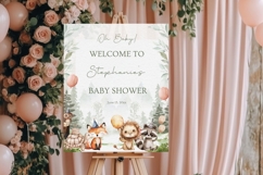 Baby Shower Welcome Sign Template 149 Product Image 4