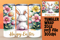 20oz Tumbler Wrap for Personalization , Easter Product Image 1