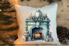 Cozy Green christmas Clipart Sublimation, Christmas PNG Product Image 4