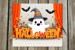 Cute ghost 2 | Funny Halloween Skinny tumbler sublimation Product Image 4