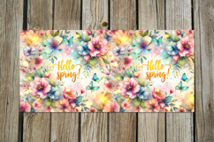 Watercolor Hello Spring | 4 Flower Sublimation Mug designs P Product Image 4