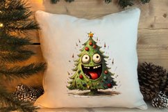 Funny Christmas Tree Sublimation Clipart, Christmas PNG Product Image 4