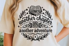 Another Chapter Another Adventure Svg, Book Lover Svg. Product Image 5