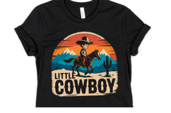 Little Cowboy svg | Svg Cut Files | Shirt Svg Product Image 1