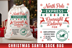 North Pole SVG| Christmas Gift Bag Product Image 1