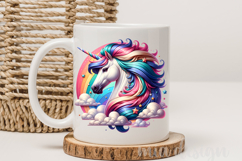 Unicorn PNG, Magical Sublimation Design Product Image 3