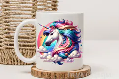 Unicorn PNG, Magical Sublimation Design Product Image 3