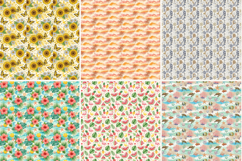 Vibrant Summer Seamless Digital Paper,Floral Fruit Pattern S Product Image 4