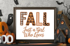 Fall Just A Girl Who Loves Product Image 4