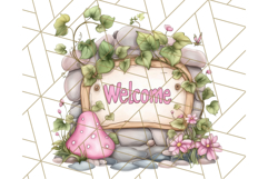 Fairy Garden PNG Clipart, Whimsical Magical Elements Png Product Image 4