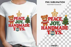 Christmas crochet png design for T-shirts Product Image 4