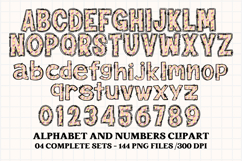 Baby Girl Alphabet, baby girl letters doodle, baby clipart Product Image 4