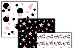 Graduation 2026 baby pink digital papers Product Image 3