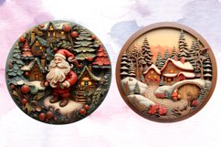 3D Gnome Christmas Ornaments Bundle, Gnome Christmas Ornamen Product Image 4