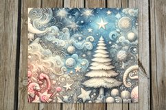 Celestial Christmas | 4 Winter Sublimation Tumbler Designs Product Image 4