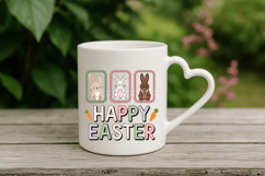 Happy Easter Cute Bunny PNG Sublimation | Happy Easter Day P Product Image 4