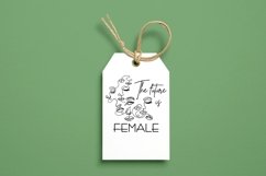 The Future Is Female SVG PNG files, Women Empowerment Quotes Product Image 4
