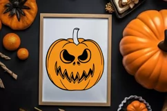 Happy Halloween svg, Pumpkin svg, Spooky season svg Product Image 4