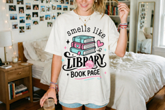 Library Lover Skeleton PNG, Bookworm Humor Reading Club Product Image 4