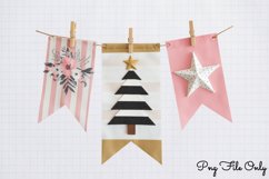 Retro Christmas Sublimation Clipart Bundle PNG Product Image 5