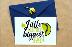 Softball brother svg, softball shirt svg, softball svg Product Image 3
