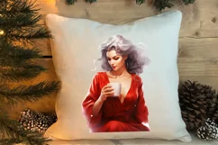 Christmas Coffee Clipart Sublimation, Christmas PNG Product Image 4