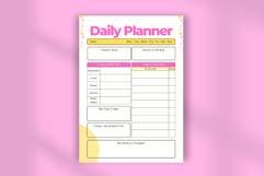 Minimal Cute Daily Planner Canva Template Product Image 4