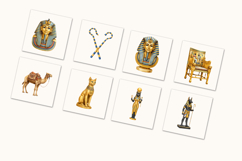 Ancient Egypt Watercolor Clipart Set Product Image 4