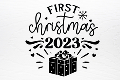Baby&#039;s First Christma SVG Product Image 4