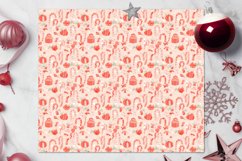 Retro Christmas pattern | 8 Sublimation Tumbler Designs Product Image 4
