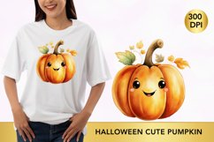halloween cute pumpkin PNG, Pumpkin Halloween Product Image 1
