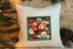 Festive Christmas Sewing Clipart , Christmas PNG Product Image 4